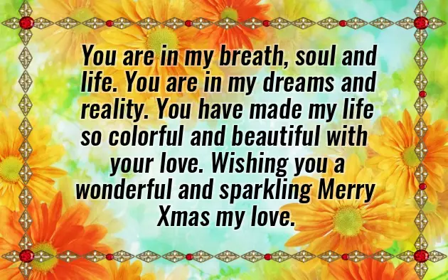 Merry Christmas Wishes For Girlfriend