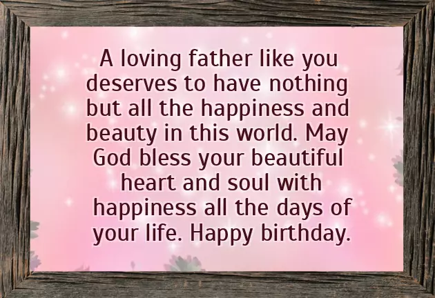 Wishing Father On His Birthday Wishing Father On His Birthday