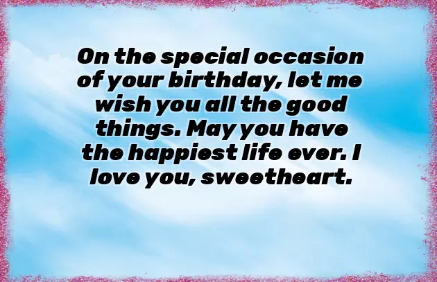 Birthday Greetings For Lover With Name