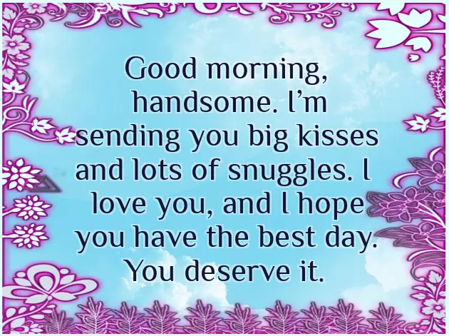 Romantic Good Morning Message