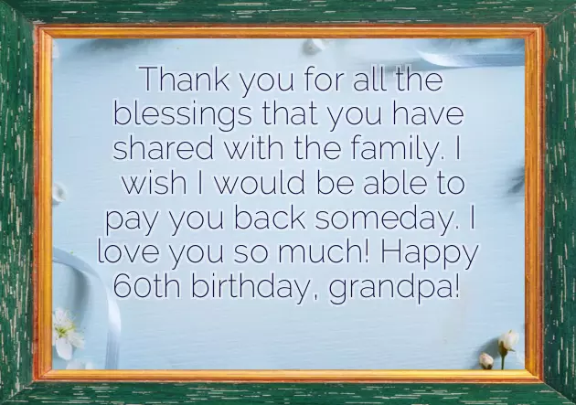 Best Wishes For Grandfather