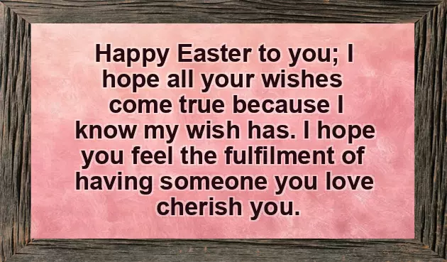 Easter Message For Her