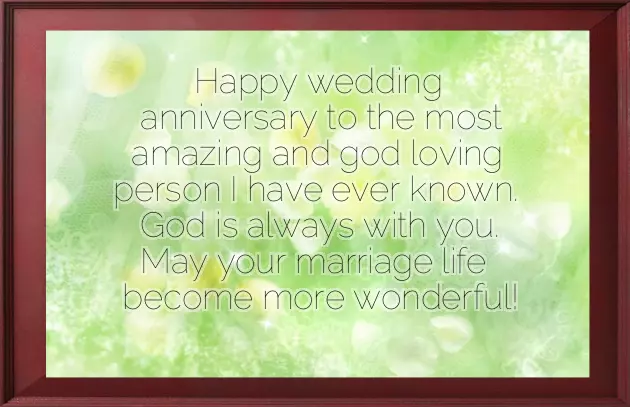 Blessed Wedding Anniversary