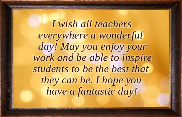 Wishes For Teachers Wishes For Teachers