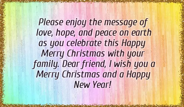 Christmas Message For Best Friend Christmas Message For Best Friend