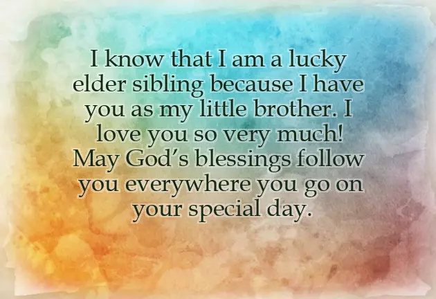 Birthday Wishes For Little Baby Brother