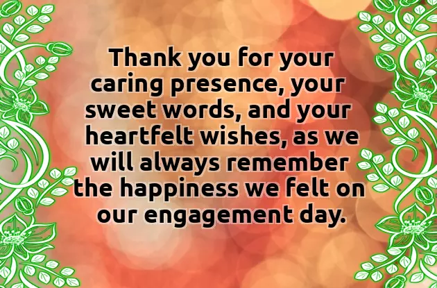 Our Engagement Wishes