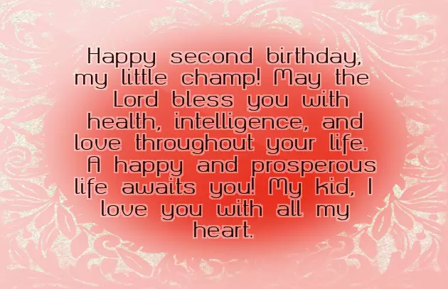 My Son Second Birthday Wishes My Son Second Birthday Wishes