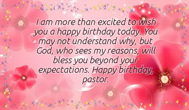 Happy Birthday Message To My Pastor Happy Birthday Message To My Pastor