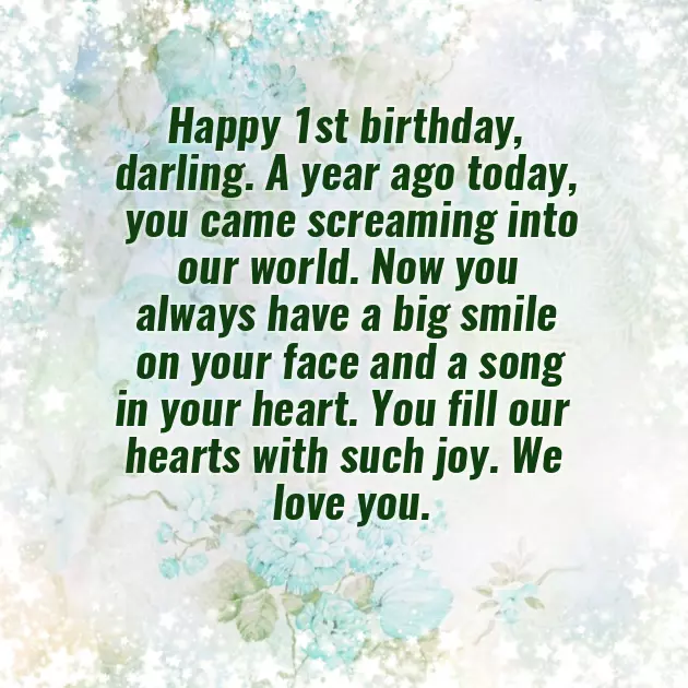 Birthday Wishes For Friend Baby