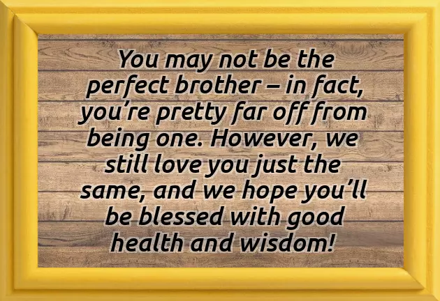 Cute Birthday Wishes For Little Brother