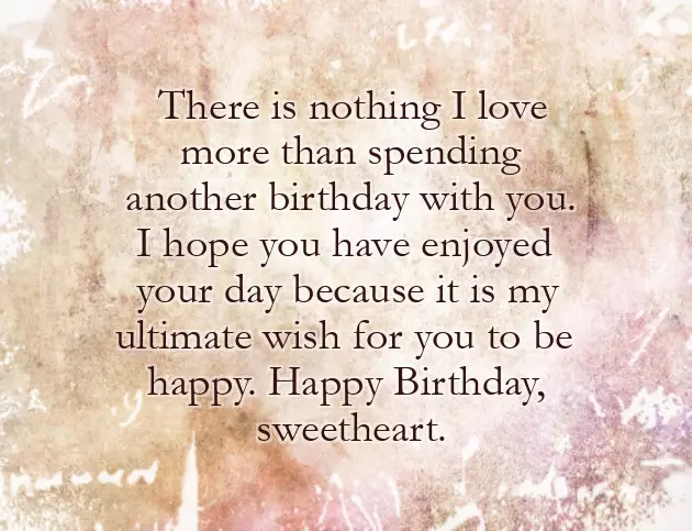 Birthday Wishes To A Partner