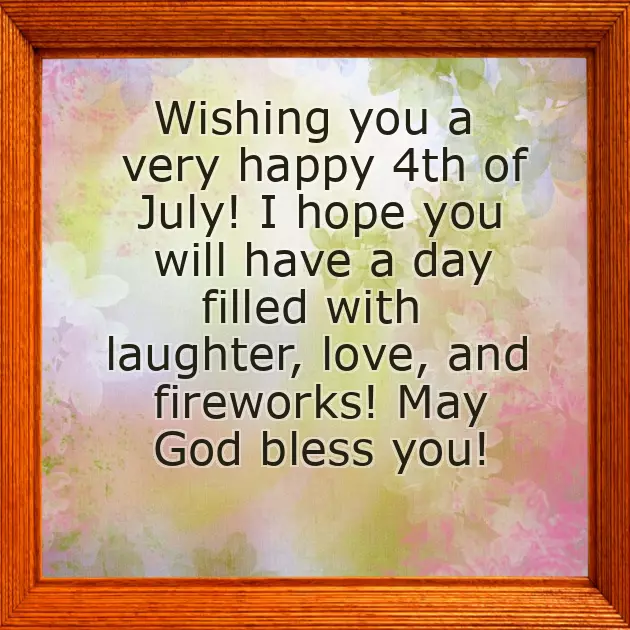 Fourth Of July Greetings Messages