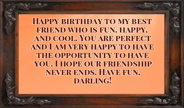 Happy Birthday For A Best Female Friend