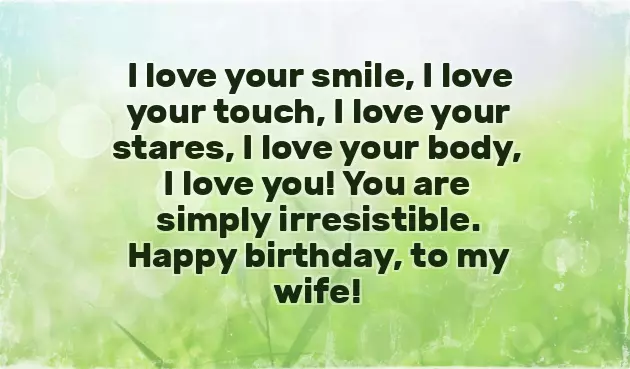 Birthday Wish To My Lovely Wife