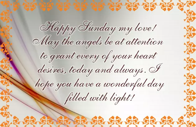 Sunday Morning Wishes For Her Sunday Morning Wishes For Her