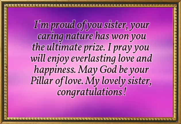 Congratulations To My Sister On Her Wedding Congratulations To My Sister On Her Wedding