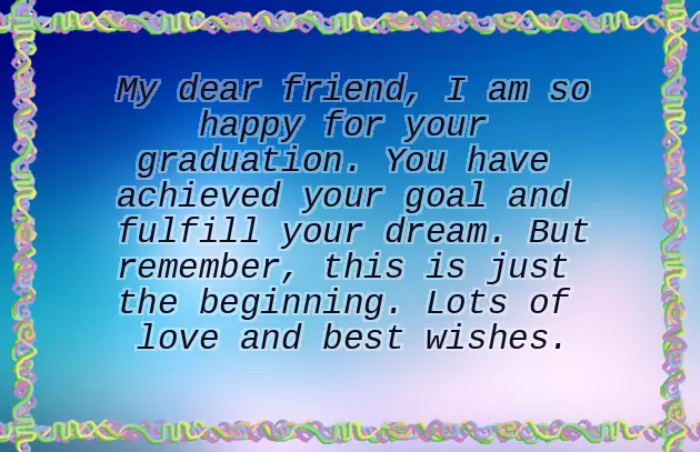 Congratulations To My Grandson On His Graduation