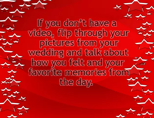 Wedding Anniversary Celebration