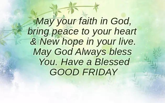 Good Friday Wishes For Friends