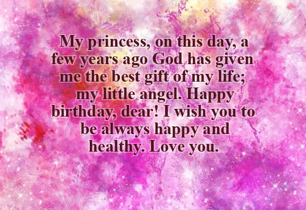 Birthday Wishes From Mum To Daughter