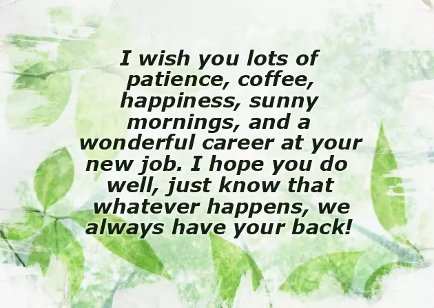 Best Wishes For A New Job Best Wishes For A New Job
