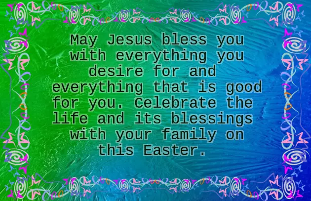 Happy Easter Sunday Blessings