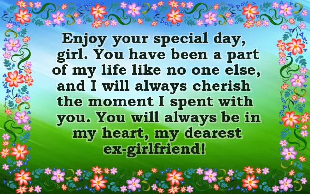 Heart Touching Birthday Wishes For Ex Girlfriend In English Heart Touching Birthday Wishes For Ex Girlfriend In English