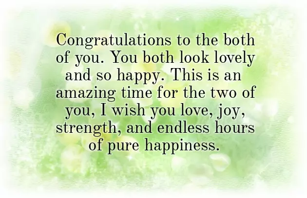 Congratulations Again On Your Wedding