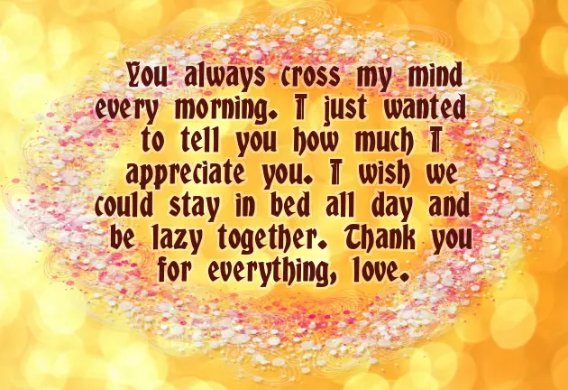 Good Morning Message For Her Long Distance Relationship