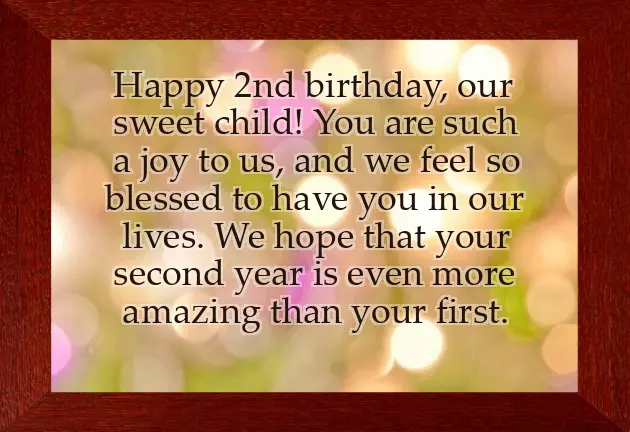 Baby Girl 2Nd Birthday Wishes Baby Girl 2Nd Birthday Wishes