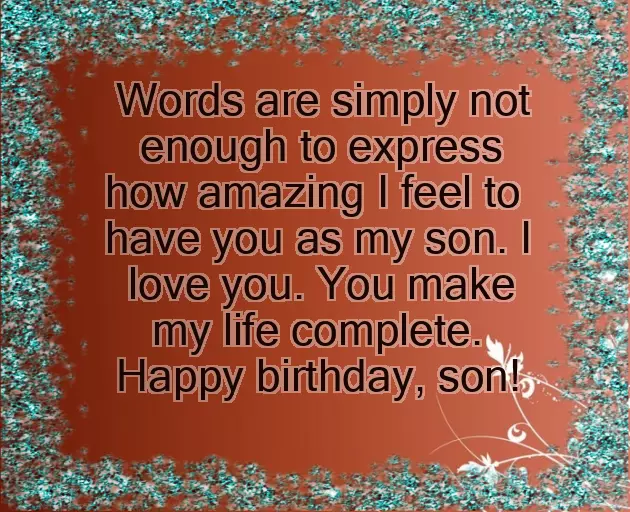 Birthday Greeting For Son Birthday Greeting For Son