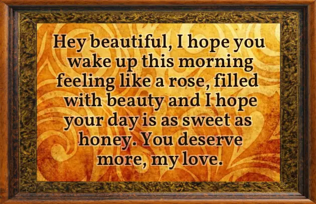 Good Morning Message For My Darling Wife