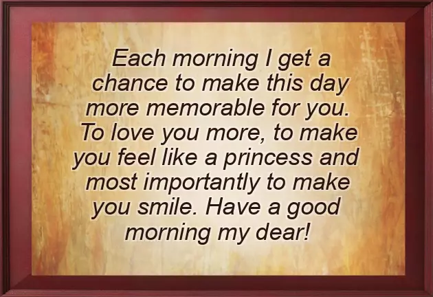 Beautiful Romantic Good Morning Messages For Her