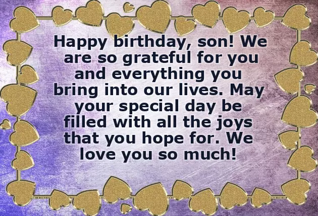 4Th Birthday Wish For Son 4Th Birthday Wish For Son