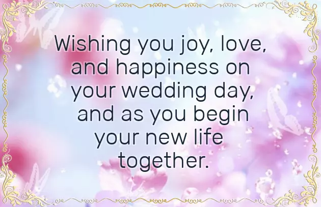 Wishes On Wedding Day Wishes On Wedding Day