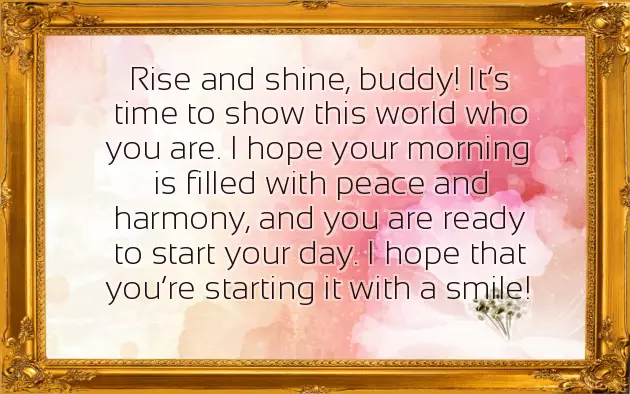 Positive Morning Greetings