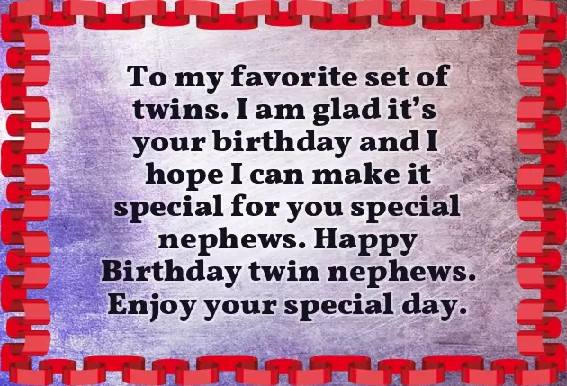 Congratulations For Nephew Born