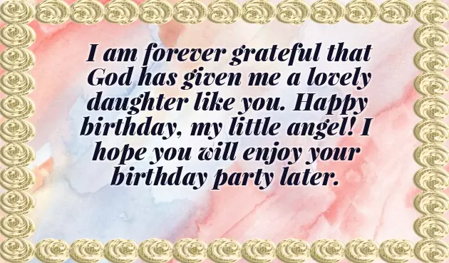 Happy Birthday Wishes For Lovely Daughter