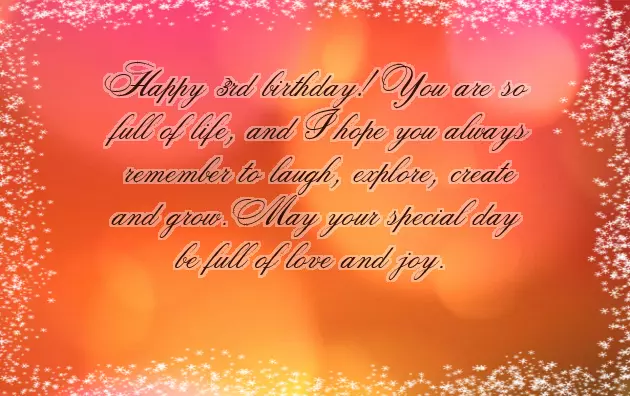 Birthday Wishes For Son 3 Years Old Birthday Wishes For Son 3 Years Old