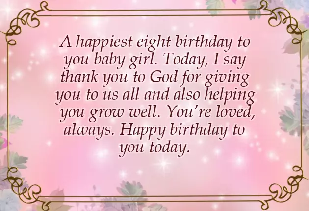 Birthday Wishes For Boy 8 Years Old