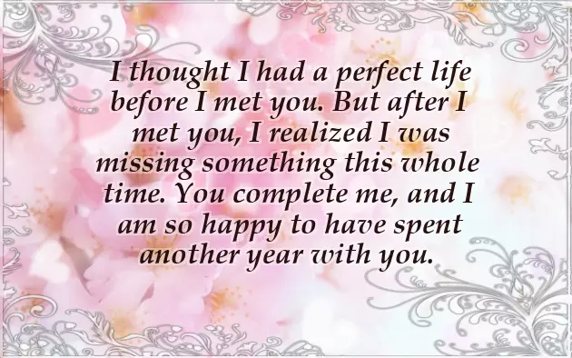 1St Year Anniversary Message For Boyfriend