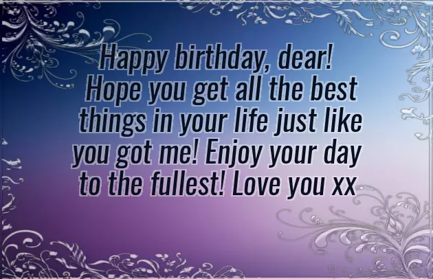 Birthday Wishes For Would Be Wife