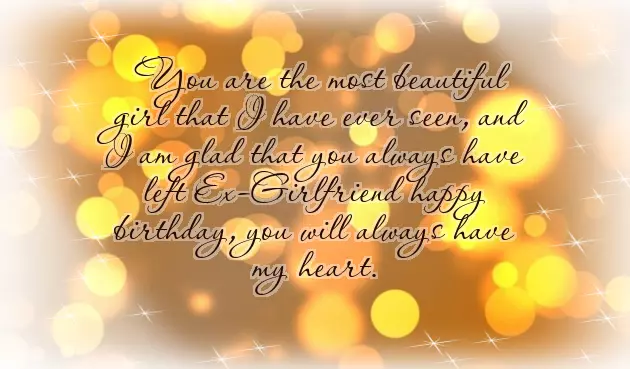 Emotional Birthday Wishes For Ex Lover
