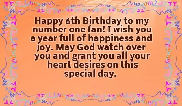 Happy 6Th Birthday To My Nephew Happy 6Th Birthday To My Nephew