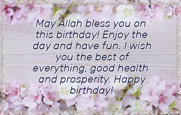 Birthday Wishes Health Happiness Success