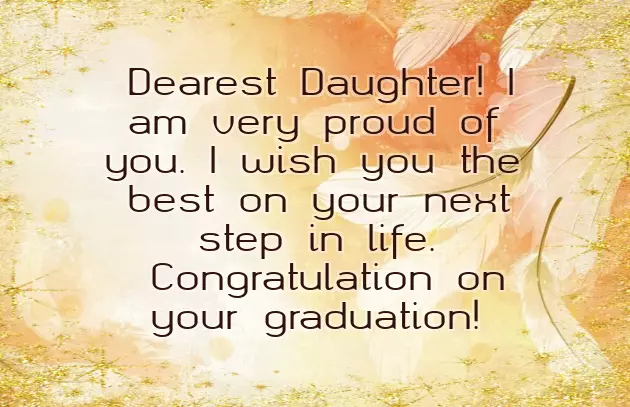 Congratulations Message For Daughter