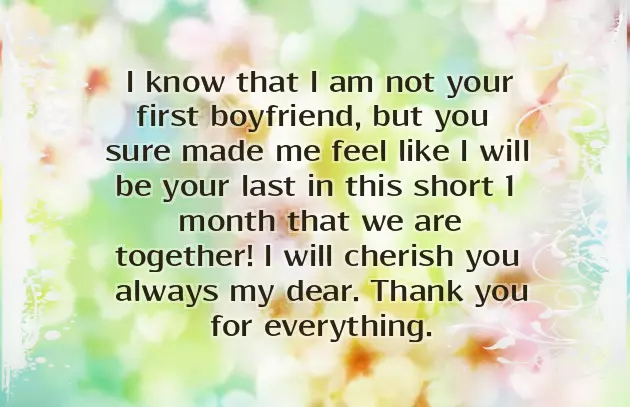 One Month Engagement Anniversary Wishes