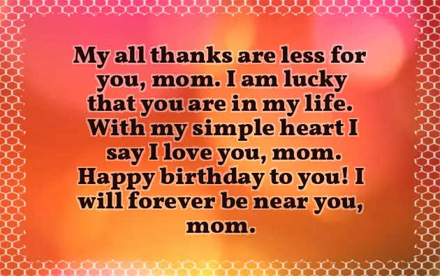 Birthday Wish Mother To Daughter