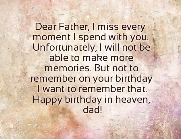 Birthday Wishes For Deceased Father Birthday Wishes For Deceased Father